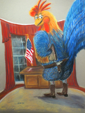 Original Franger Chicken Artwork